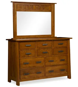 Freemont Mission 10 Drawer Dresser