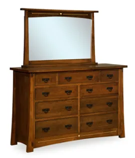 Mesa 9  Drawer Dresser