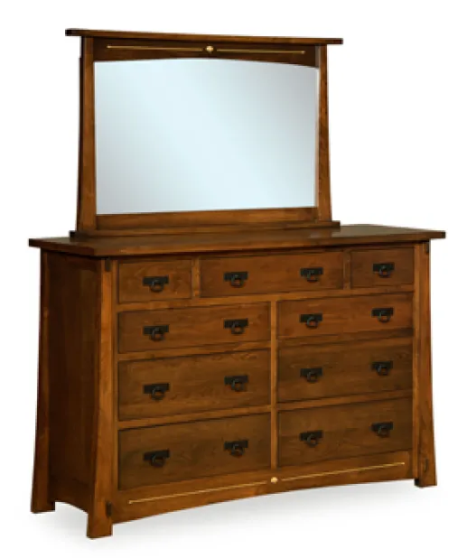 Mesa 9  Drawer Dresser