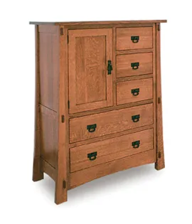 Modesto 1 Door 5 Drawer Chest