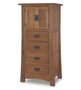 Modesto 4 Drawer 2 Door Lingerie Chest