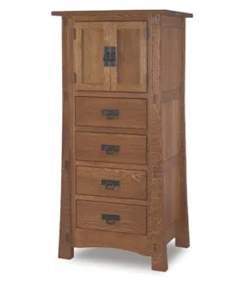 Modesto 4 Drawer 2 Door Lingerie Chest
