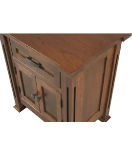 Parker Mission  27 &amp; 30&quot;  2 Door 1 Drawer Nightstand