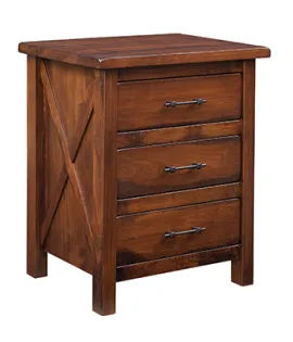 Superior 3 Drawer Night Stand