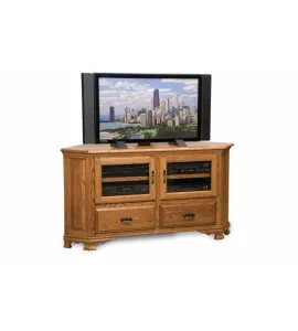 Heritage 061C - 61" Corner TV Stand - QUICK SHIP