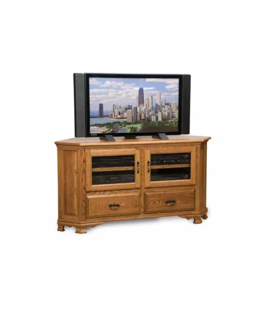Heritage 061C - 61" Corner TV Stand - QUICK SHIP