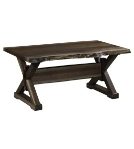 Remington Coffee Table with Live Edge