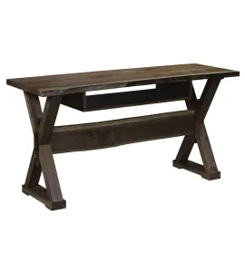 Remington TV Console with Live Edge