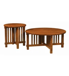 Rio Mission Round End Table