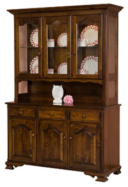 LaGrange 3 Door Hutch - QUICK SHIP