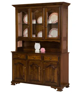 LaGrange 3 Door Hutch - QUICK SHIP
