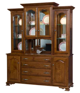 Vintage Open Deck Hutch