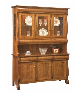 Hampton 3 Door Open Deck Hutch