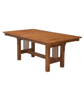 Mission Trestle Dining Table