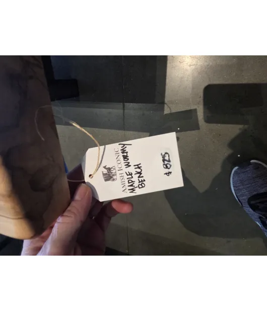 Wormy Maple Bench - Natural - QUICK SHIP