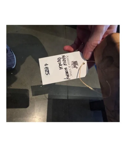 Wormy Maple Bench - Natural - QUICK SHIP