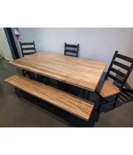 Wormy Maple Table - Natural - QUICK SHIP