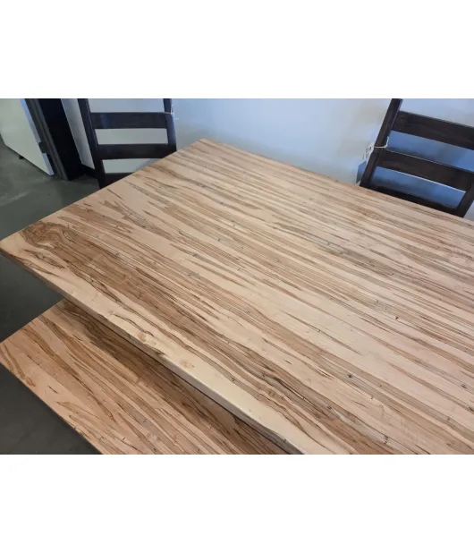 Wormy Maple Table - Natural - QUICK SHIP