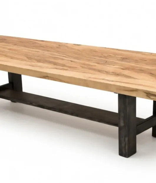 Wormy Maple Bench - Natural - QUICK SHIP - 30% Off or Best Offer