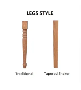 Traditional Leg Dining Table