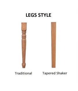 Traditional Leg Dining Table