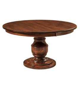 Burlington Single Pedestal Dining Table - QUICK SHIP