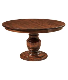 Burlington Single Pedestal Dining Table - QUICK SHIP