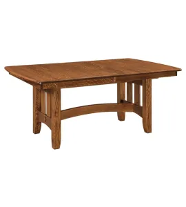 Galena Trestle Dining Table - QUICK SHIP