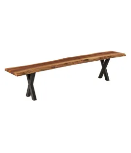 Live Edge Xavier Bench - QUICK SHIP