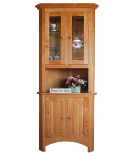 4 Door Corner Hutch