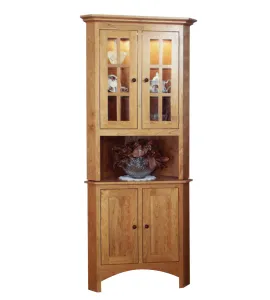 4 Door Corner Hutch