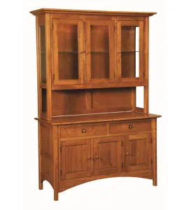 Shaker Hill Hutch with Straight Legs