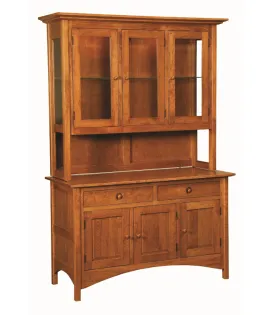 Shaker Hill Hutch with Straight Legs