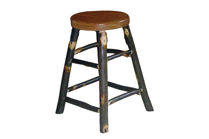 Hickory Stationary Barstool