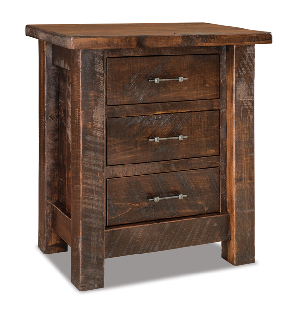 Houston 30\" 3 Drawer Night Stand
