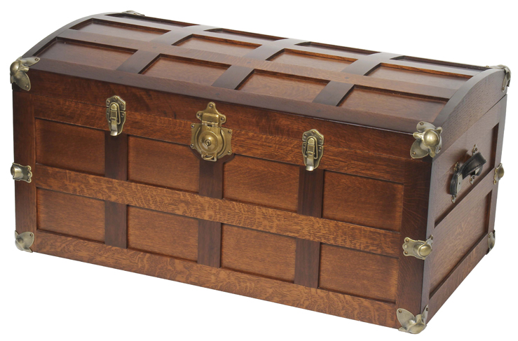 1930s アメリカ製 CEDAR LINE スチームトランク 店舗什器 1930s