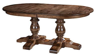 Double Pedestal Tables