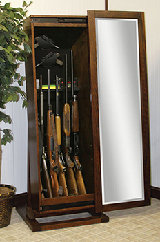 Shaker Leaner Rifle Cabinet