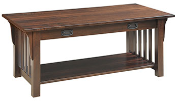 Mission 85 Coffee Table with Drawer