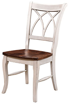 Double X Back Dining Chair