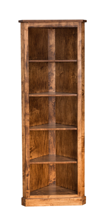 Traditional Corner Bookcase