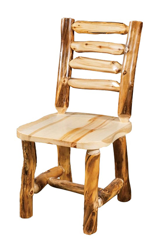 Fireside Rustic Ladder Back Chair