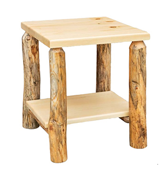 Fireside Rustic Econo Line End Table