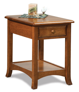 Carlisle Open End Table with Drawer