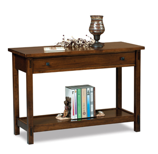 Centennial Open Sofa Table with Drawer