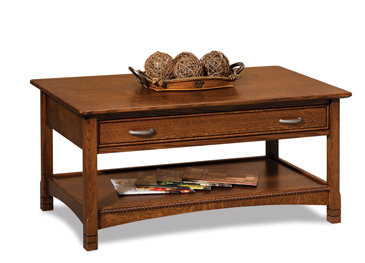 West Lake Open Coffee Table with Drawer