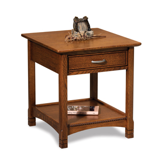 West Lake Open End Table with Drawer
