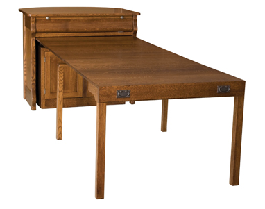Hampton Frontier Island Buffet with Pull Out Table