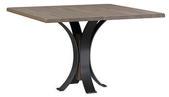 KT Frontier Single Pedestal Dining Table
