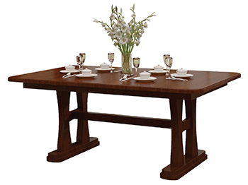 Gateway Double Pedestal Dining Table